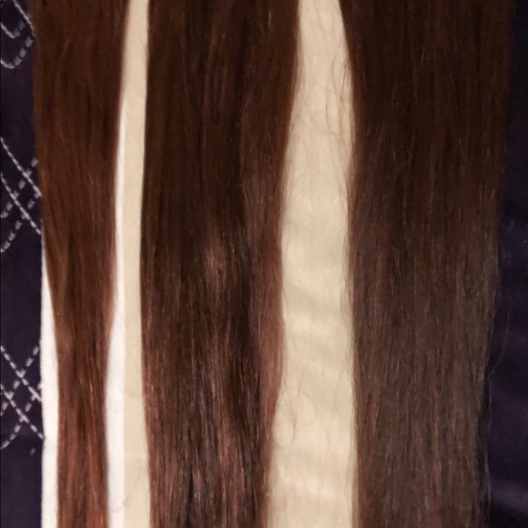 Auburn Light Brown Hair Extensions main image 4